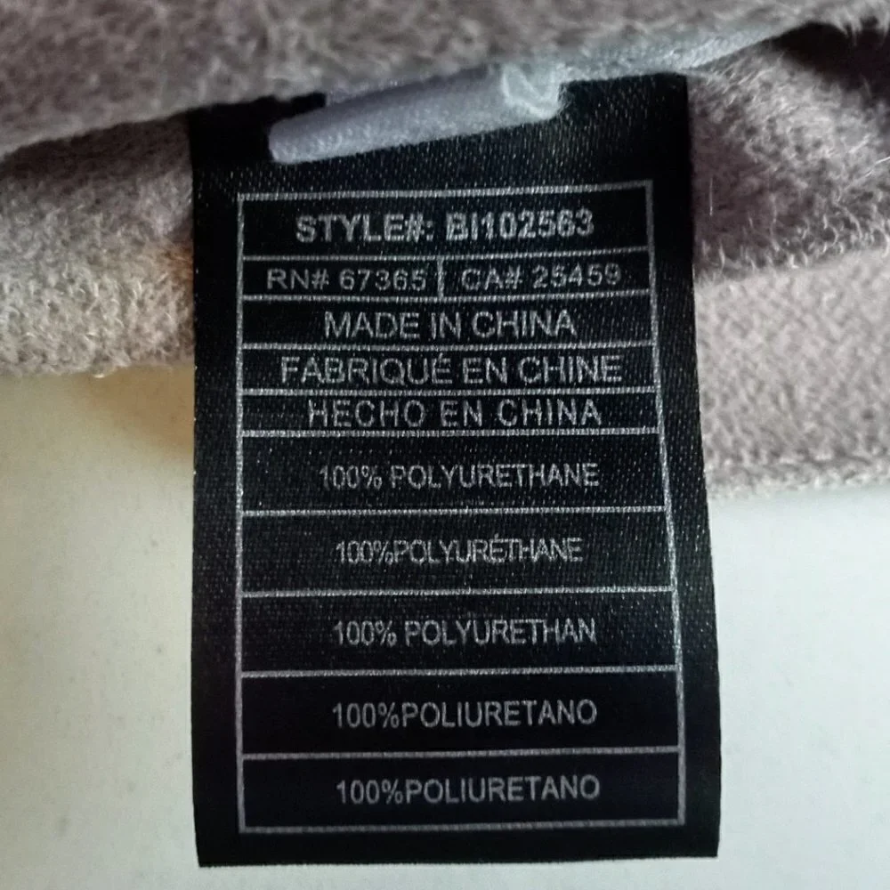 BB Dakota Mauve Flyaway Faux Suede Leather Jacket